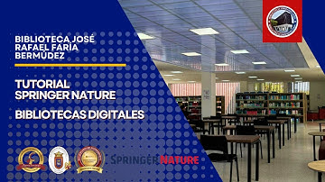 Video Tutorial Springer Nature - Bibliotecas Digitales
