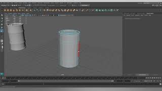 Maya Modelling Tutorial - Barrel - Episode 2 - Edge Loops and Extrusions