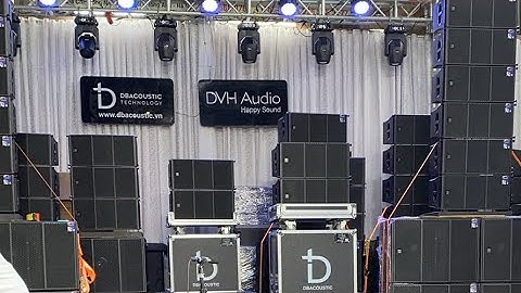 Các bộ âm thanh sự kiện giá tốt tại DVH Audio 036 355 3277