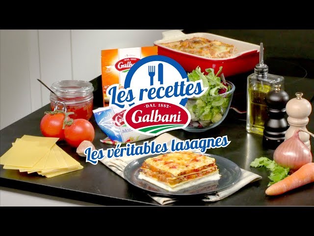 Recette - Les Véritables Lasagnes - Lasagnes