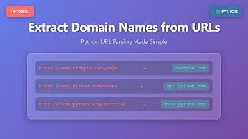 Extract Domain Names from URLs with Python: Beginner