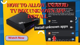 How To Allow Android Tv Box Unknown Sources - How To Allow Android Tv Box Unknown App Install