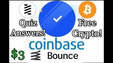 Coinbase Bounce Quiz Answers! Free $3 Auction Token!