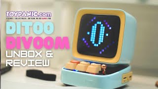 Divoom Ditoo Plus (Blue) - Unbox & Review 4K