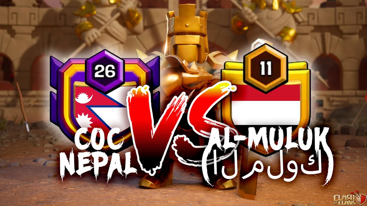 (Vertical) Clash of Clans Clan War LIVE 🔴 | COC 🇳🇵 vs AL-MULUK | 15vs15 | With ChessmanGaming