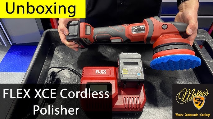 Flex XCE 10-8 125 Gear Driven Random Orbital Polisher