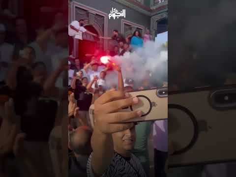 محمد أنور يحتفل بانتهاء التصوير بطريقة غريبة 