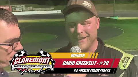 R.E. Hinkley Street Stocks Victory Lane - Mike Ric...