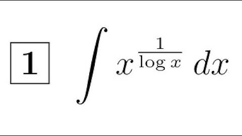 Problem 1 | MIT Integration Bee 2023 | Qualifying Round