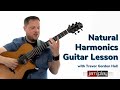 🎸 Natural Harmonics Guitar Lesson from Trevor Gordon Hall - JamPlay