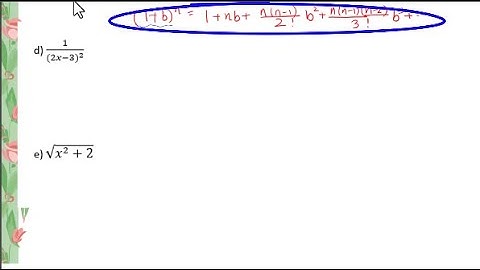 Topic 1 Binomial Expansion with Rational Exponents (2)