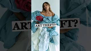 Why Is Margot Robbie Being Accused of Art Theft? 😱🎨 #shorts