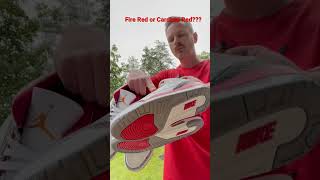 Fire Red Jordan 3 or Cardinal Red Jordan 3? - A Quick Comparison