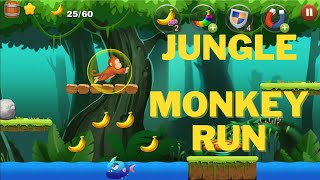 JUNGLE MONKEY RUN | ADVENTURE GAMES FOR KIDS | GAMEPLAY screenshot 2