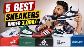 5 Best Sneakers Under ₹3,000/-😍