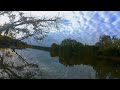 Striped Clouds - Paddling on the James River, Richmond, Virginia
