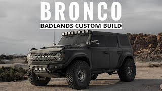 2022 Ford Bronco Badlands | Custom Build