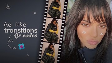 AE LIKE TRANSITION QR CODES FREE & PAID PRESETS ON VIDEOSTAR // Mad Edits