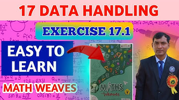 exercise 17.1 class 8th maths weaves book