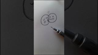 Draw a Cute Tiny Kiss (Easy Tutorial) #foryou #art #shorts #howtodraw #easydrawing #tutorial #fyp