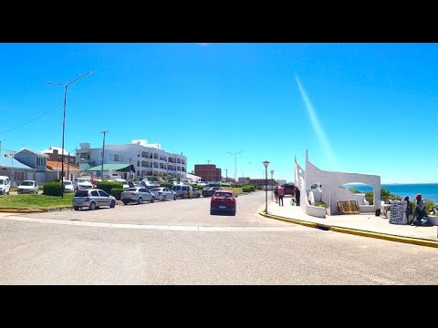 【4K】LAS GRUTAS a pleno sol 2022 #DRIVING tour - COSTA ATLÁNTICA ARGENTINA - Río Negro - Patagonia
