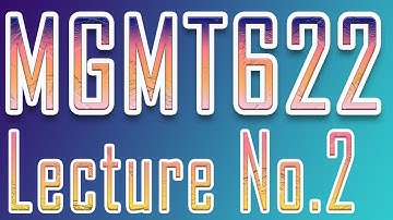 MGMT622 Management Skills|| Lecture No 2.||Virtual University of Pakistan.