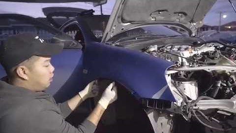 How to remove the front fender off a Honda DC5/RSX