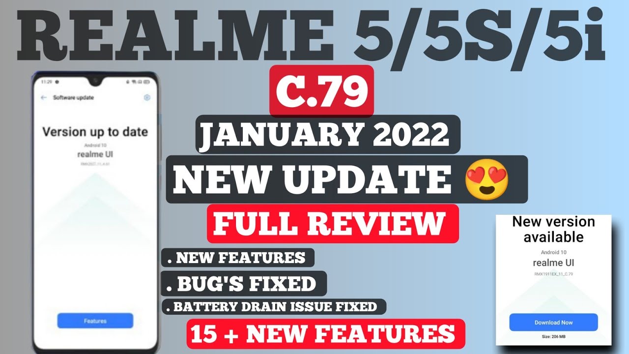 Realme 5/5s 5i C.79 New Update Rollout 🔥|Amazing Update|New Features|Bug's Fixed|Full Review