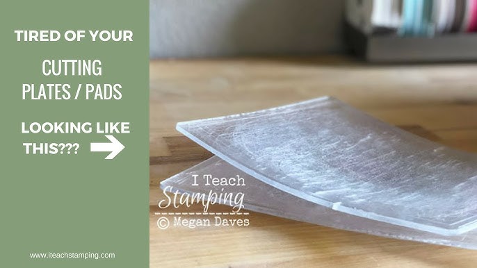 Reviving your Sizzix cutting plates 