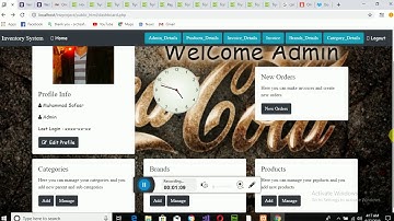 Inventory management system in php demo