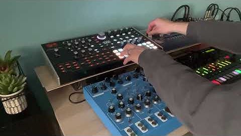 Ambient techno improvised jam - TR8S, Lyra 8, TD-3 & Hydrasynth