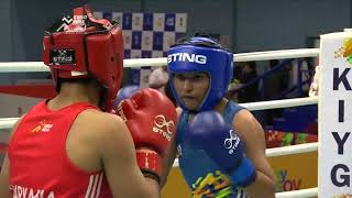 U17 Girls 48Kg Boxing Final - Tamanna (Haryana) Vs Gitika (Haryana) | Khelo India Youth Games 2020
