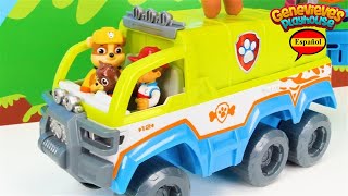 Video Educativo para Niños! Juguetes Paw Patrol Rescate de Animales en la Jungla!