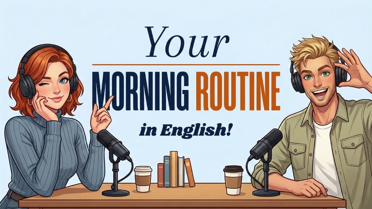 Describe Your Morning Routine in English | Ideal vs What Actually Happens.