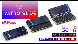 Astro Slide 5G Transformer Smartphone Comes with a Slide-out