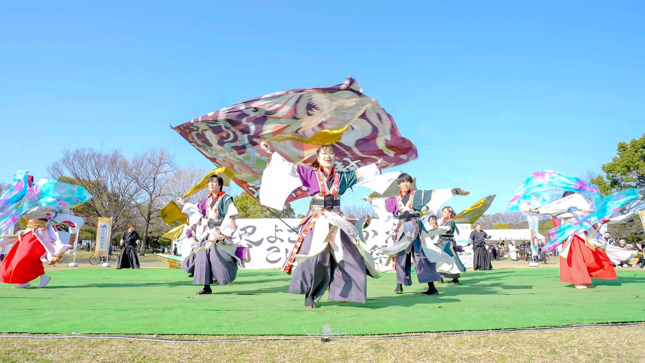 [4K] 吉祥桜樹　堺よさこいかえる祭り 2026 大仙公園会場 (前方)