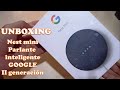 Unboxing Nest mini parlante inteligente de Google II generación