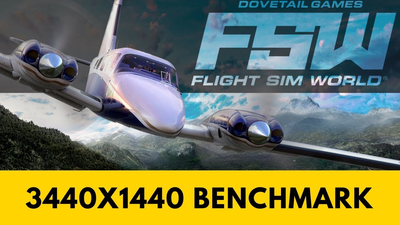 Flight Sim World Pc Ultra Quality 3440x1440 Youtube
