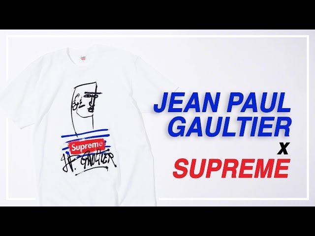 Jean Paul Gaultier x Supreme Tee - Review/On-Body Look - YouTube