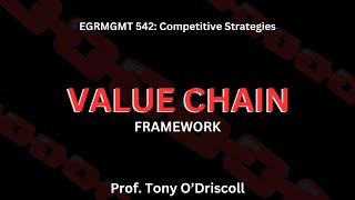 The Value Chain Framework