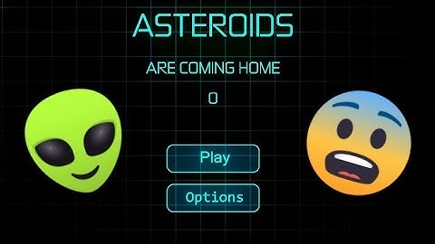 Godot Engine Game, "Asteroids are coming home" devlog 01 Godot 3.1