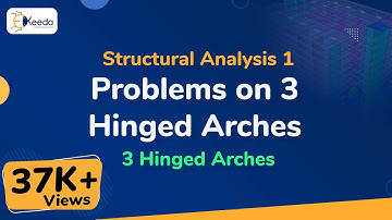 Problems on 3 Hinged Arches - 3 Hinged Arches - Structural Analysis 1