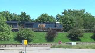 CSX Q020 Double Stack Train Eastbound