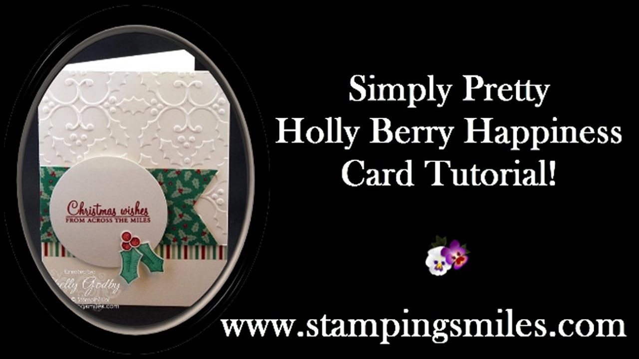 Stampin 'Up Happy Holly-Days ホリーボーダーパンチ付 Stampin 'Up Happy Holly-Days ホリーボーダーパンチ付 Stampin' Up