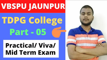 Vbspu Results!TD College Hindi Mid term Exam #vbspulatestupdate #vbspuexamnews #TDcollege