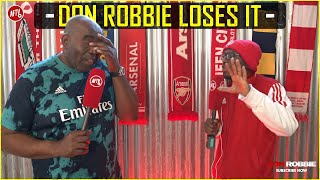 Don Robbie loses it after TY mentions Robert Pires