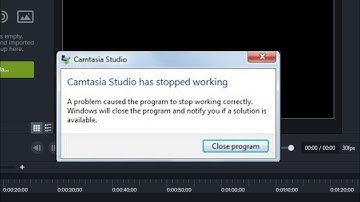 Fix : Camtasia Studio Crashing And Render Errors | 100 % Working