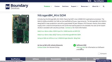 i.MX 8M System on Modules from Boundary Devices!