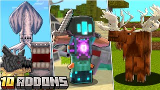 TOP 10 ADDONS PARA MINECRAFT PE 1.20+ (Bedrock)