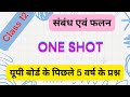 Class 12 Maths Relation & Function | UP Board 12th Maths Most Important Questions